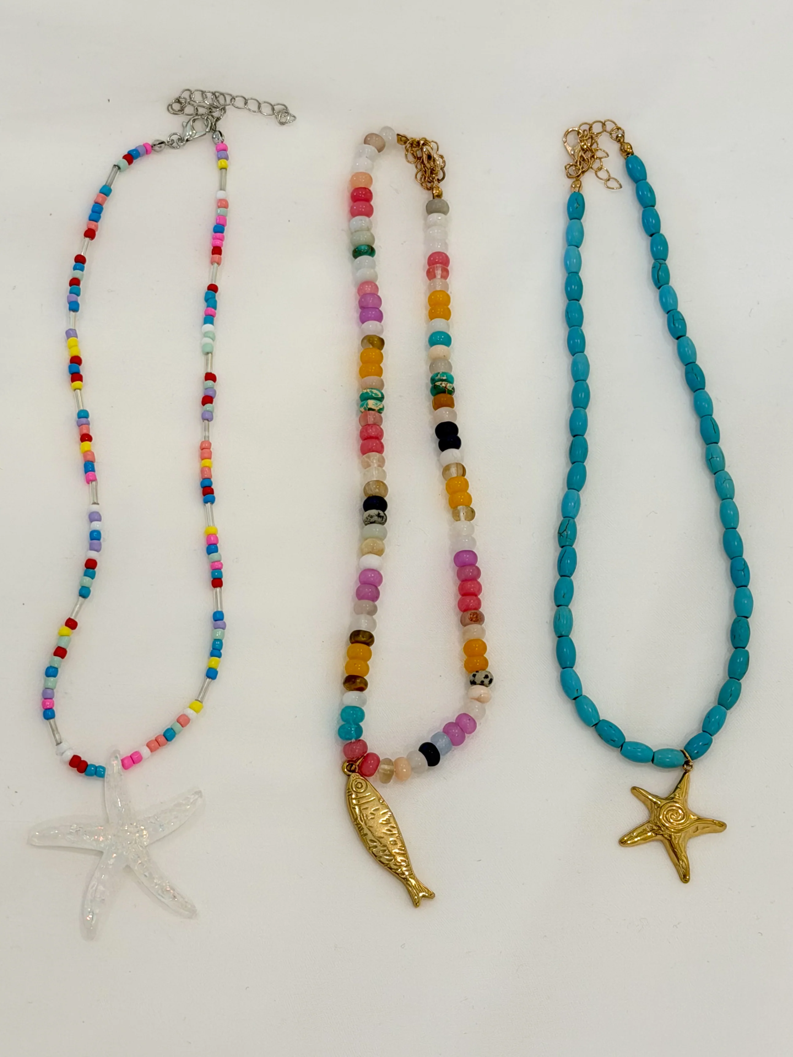 Turquoise Reef Star Necklace - Image 3
