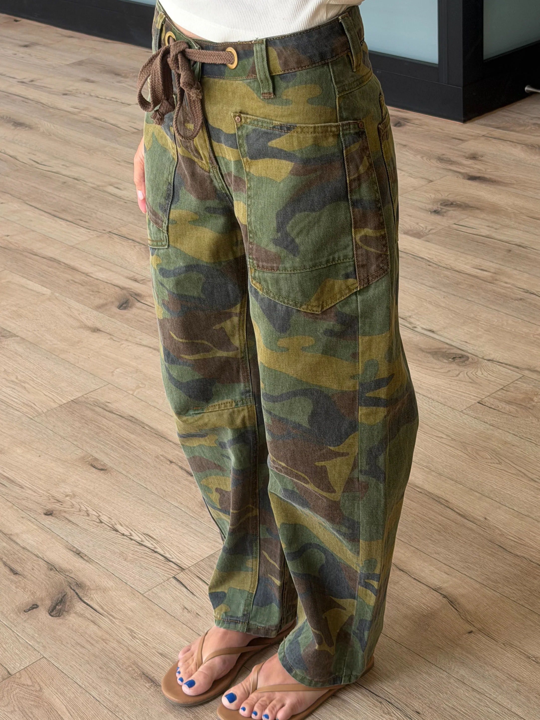 Sergeant Drawstring Barrel Pants | +Plus Available | RESTOCK - Image 3