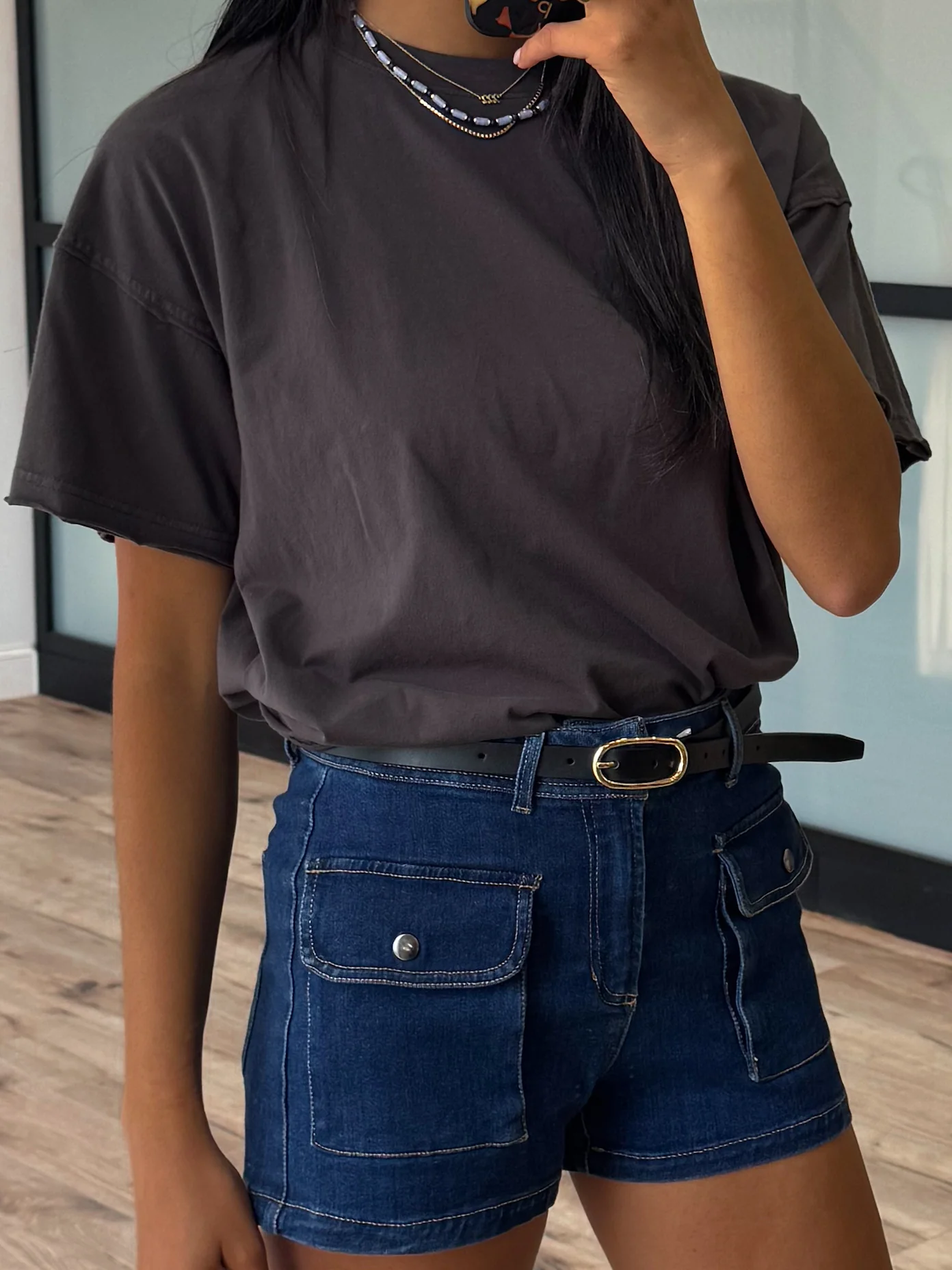 Skylar Denim Cargo Shorts | +Plus Available | FINAL SALE - Image 5