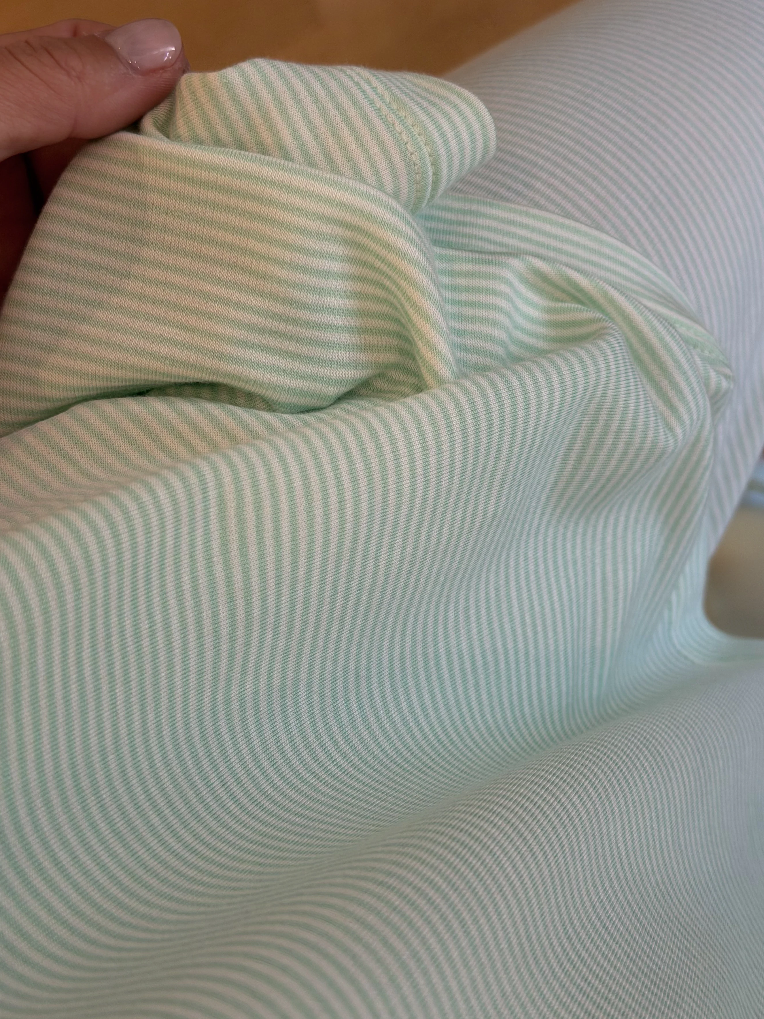 Sunday Soft Stripe Set | Mint | +Plus Available - Image 2