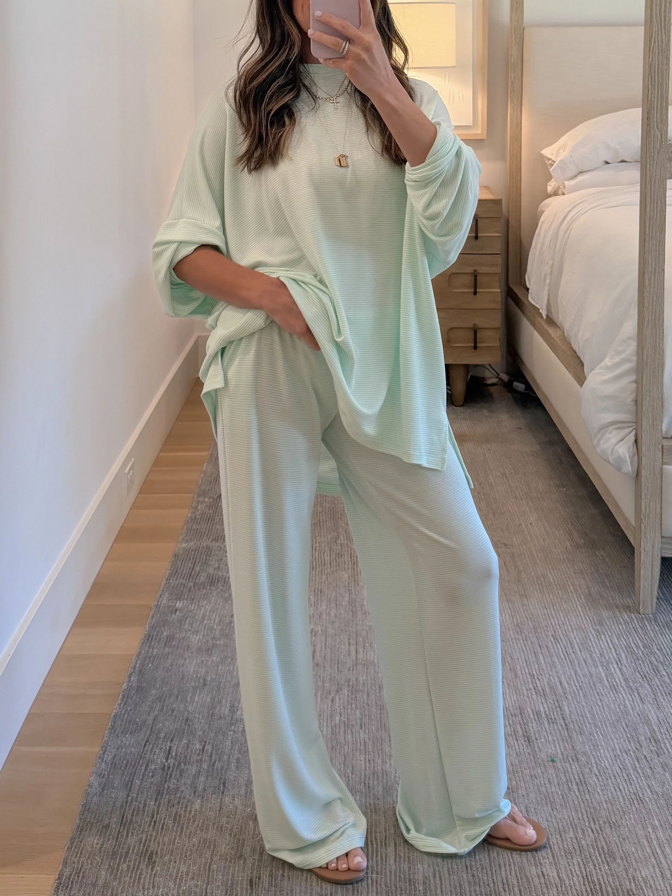 Sunday Soft Stripe Set | Mint | +Plus Available - Image 3