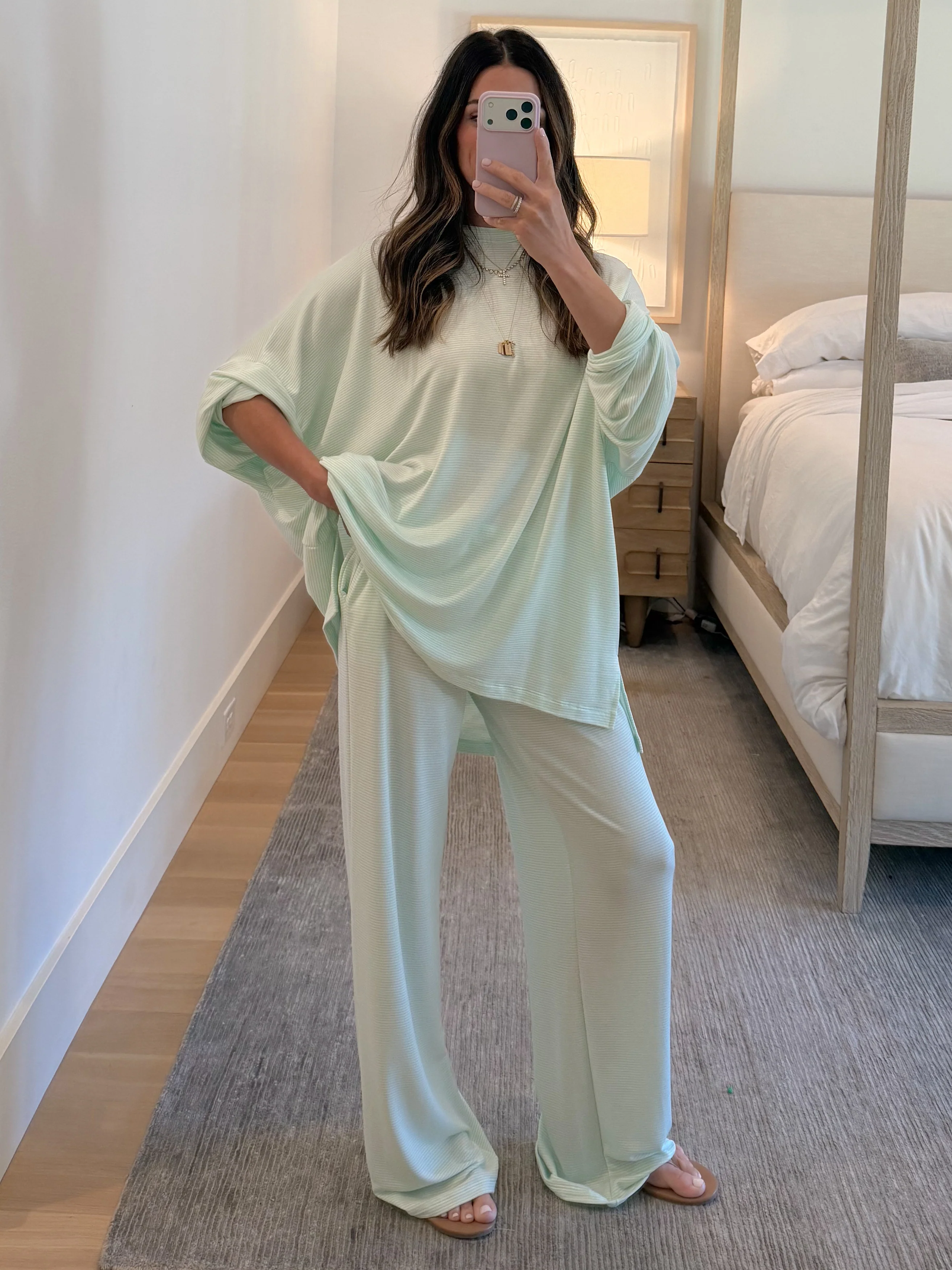 Sunday Soft Stripe Set | Mint | +Plus Available - Image 5
