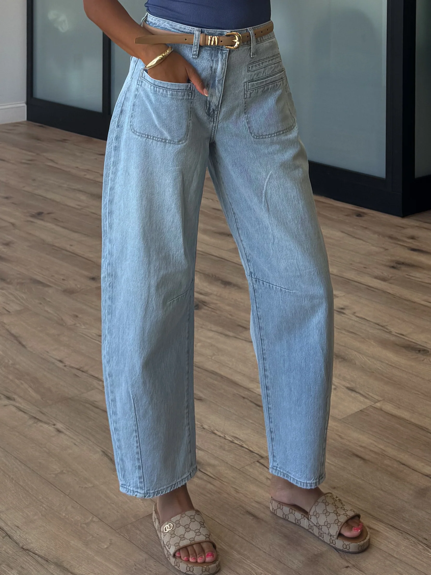 Sway Baggy Barrel Jeans - Image 2