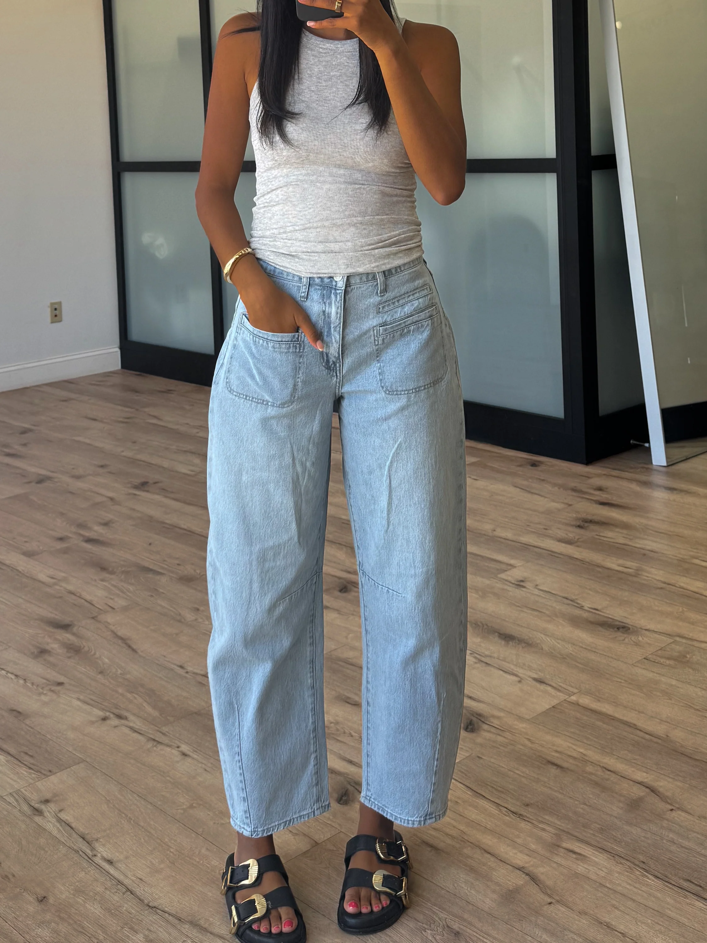 Sway Baggy Barrel Jeans - Image 4
