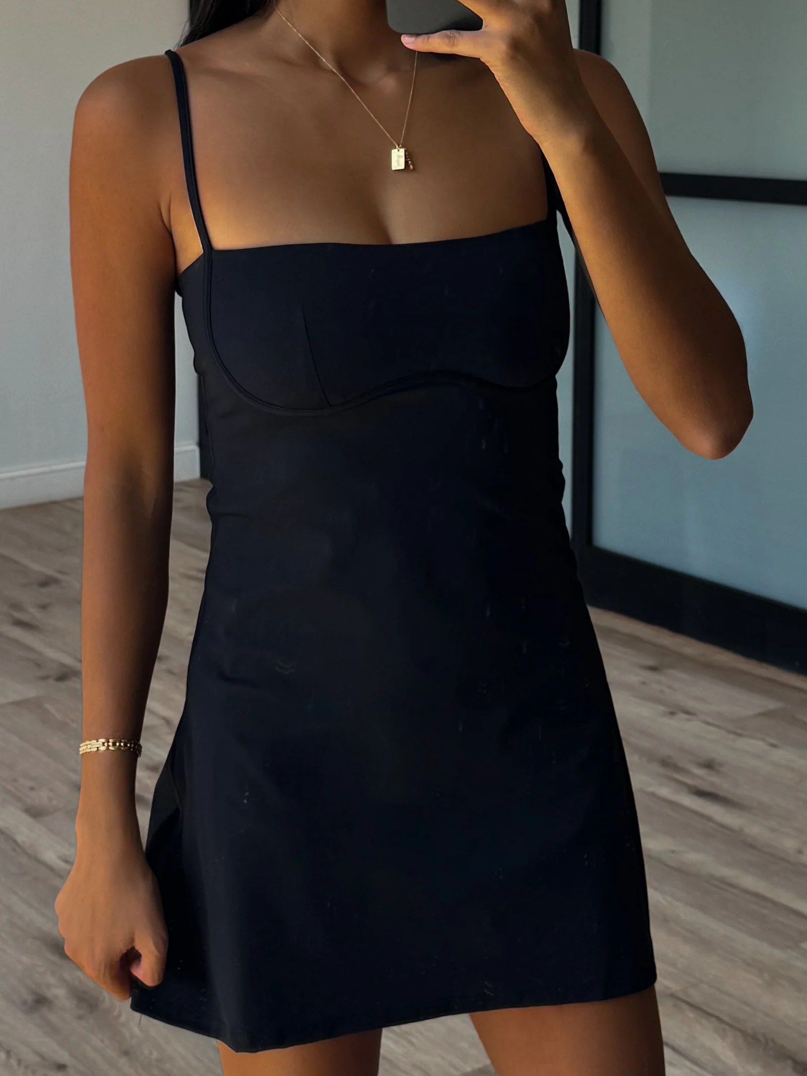 Sweetheart Active Dress | Black - Image 3