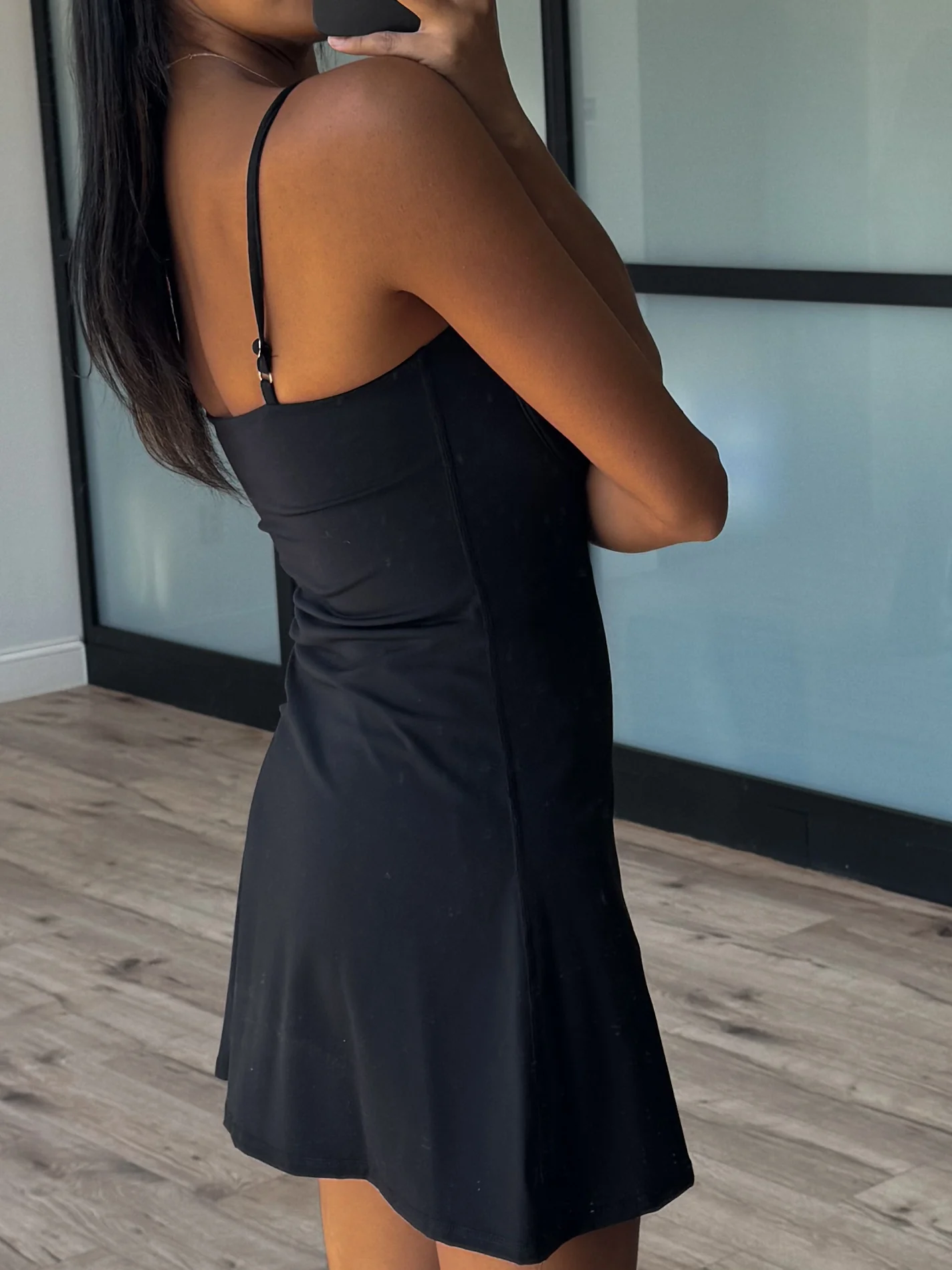 Sweetheart Active Dress | Black - Image 4