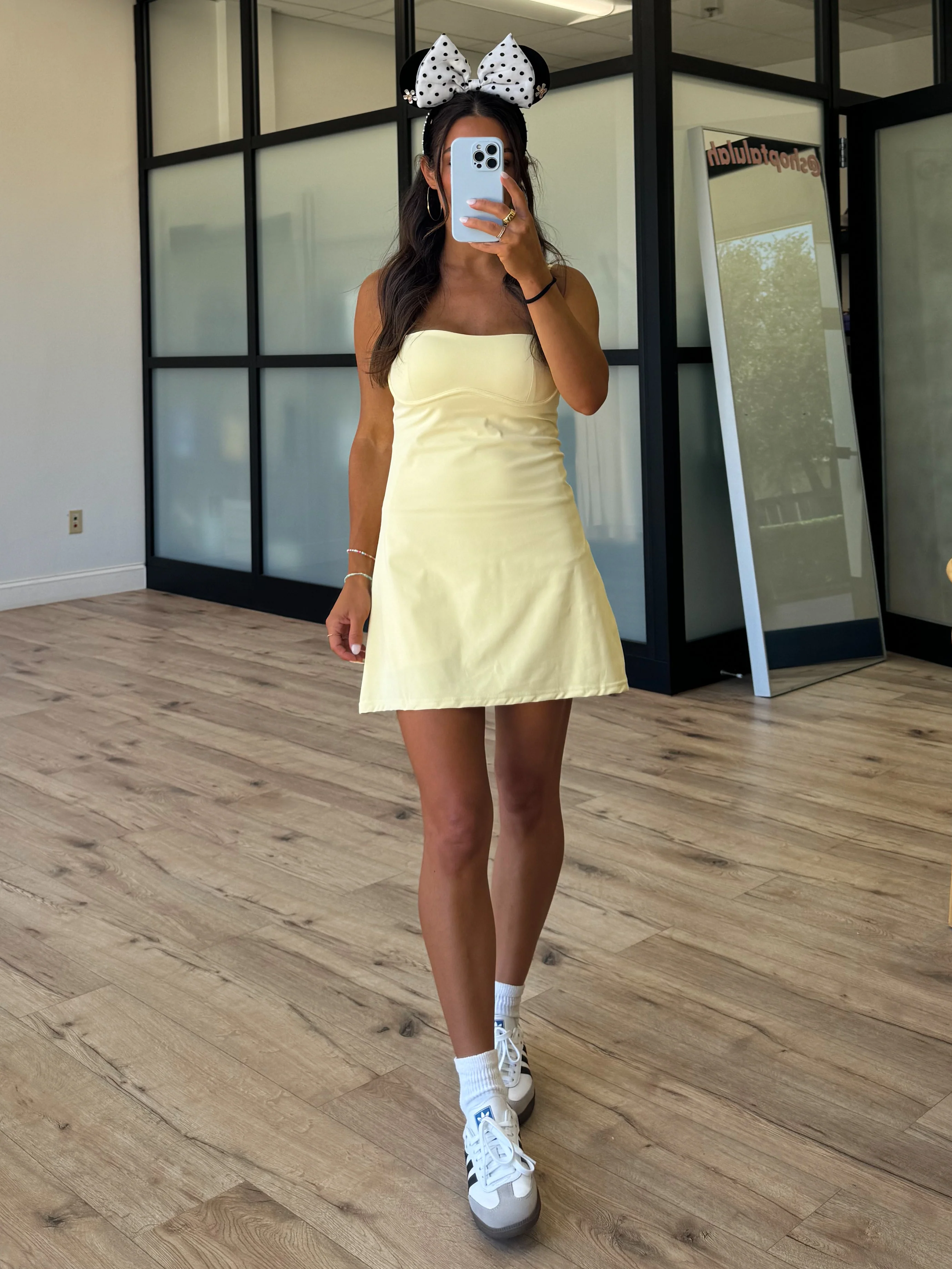 Sweetheart Active Dress | Lemon - Image 5