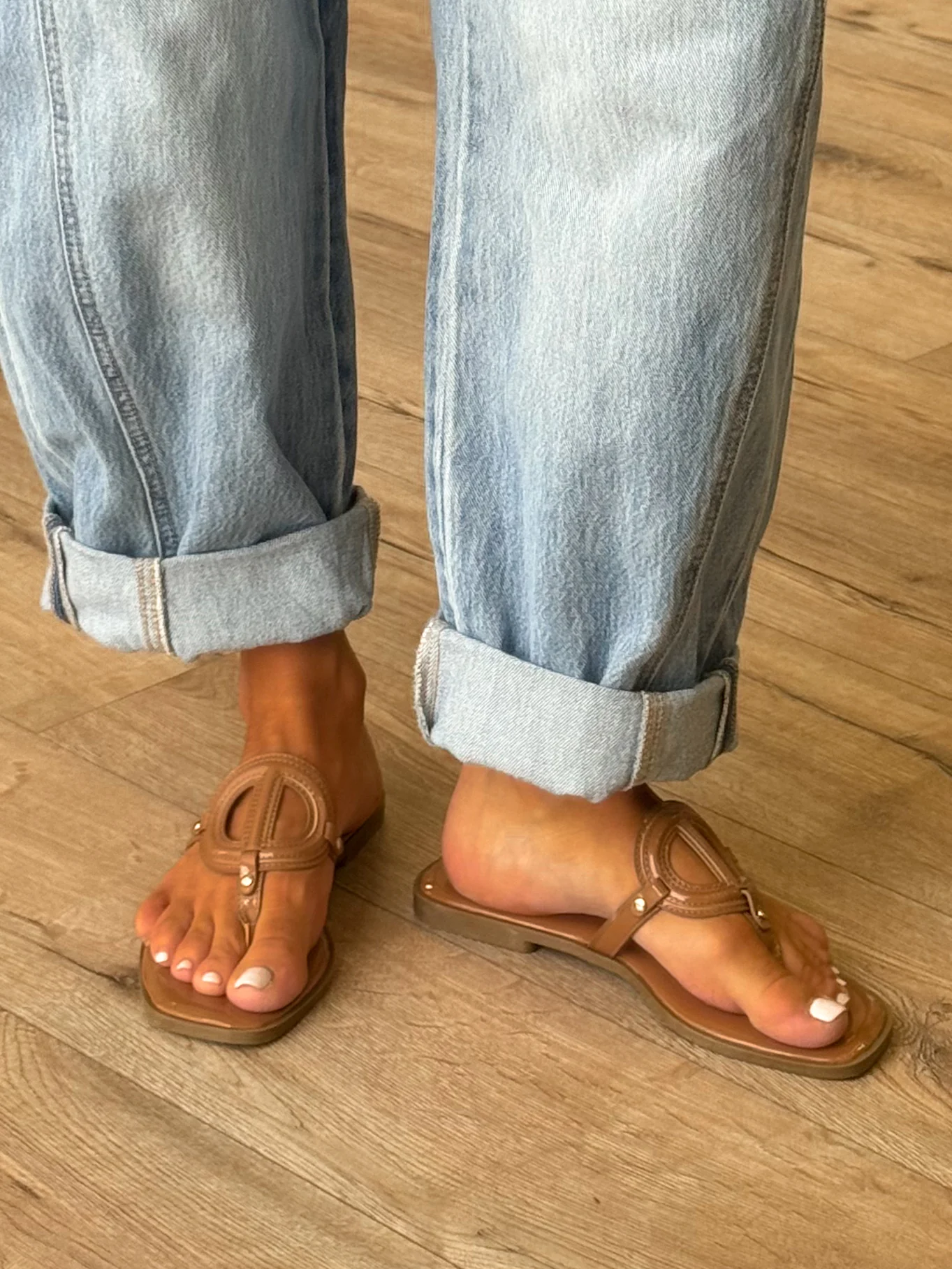 Townes Emblem Sandal | Tan - Image 2