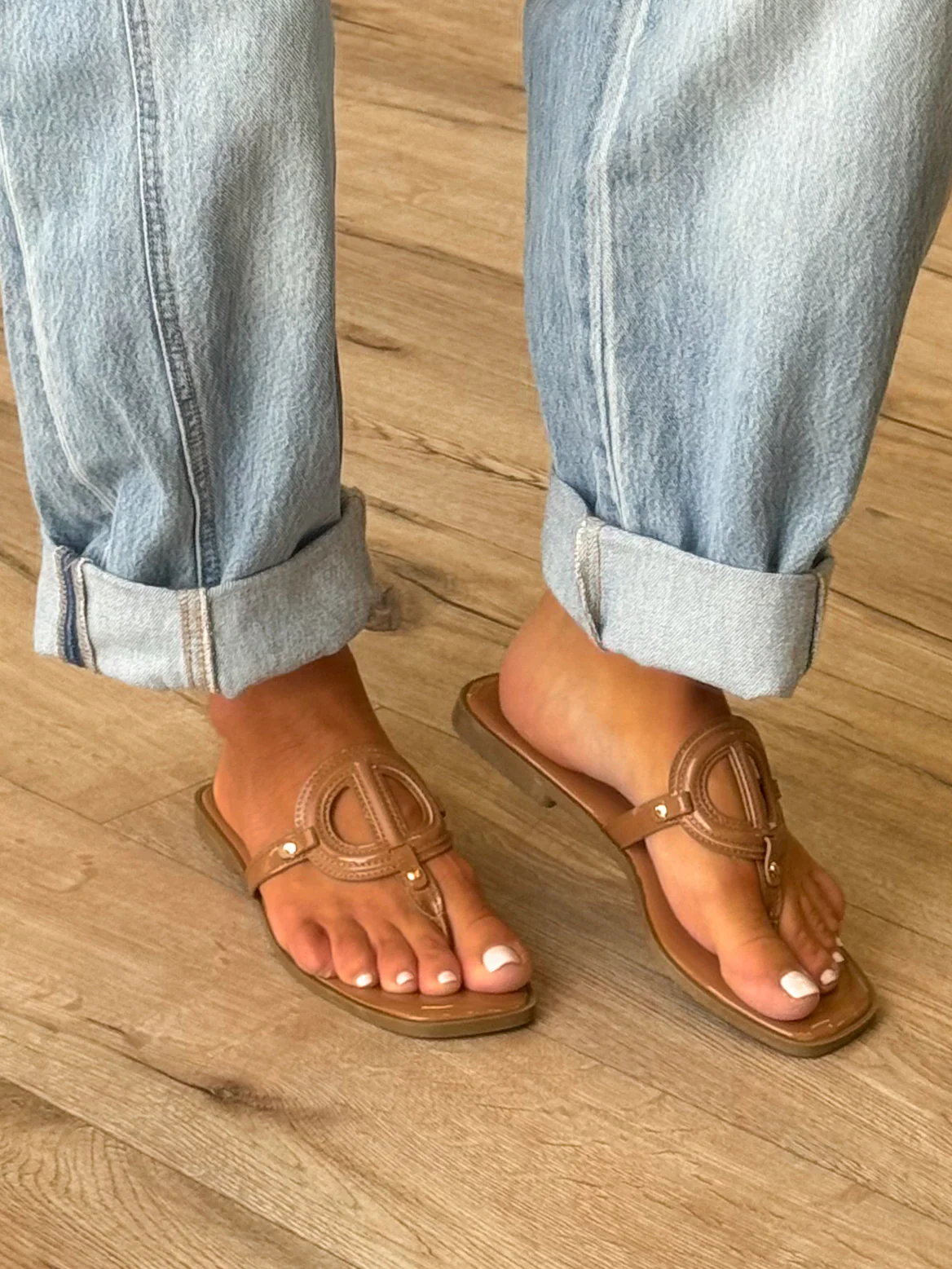 Townes Emblem Sandal | Tan - Image 4