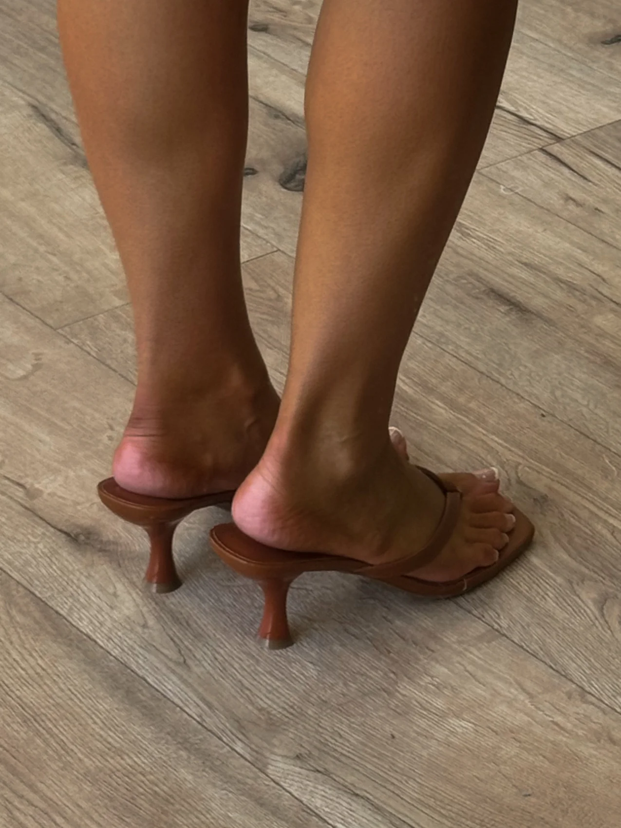 Vixen Kitten Heels | Chestnut - Image 3
