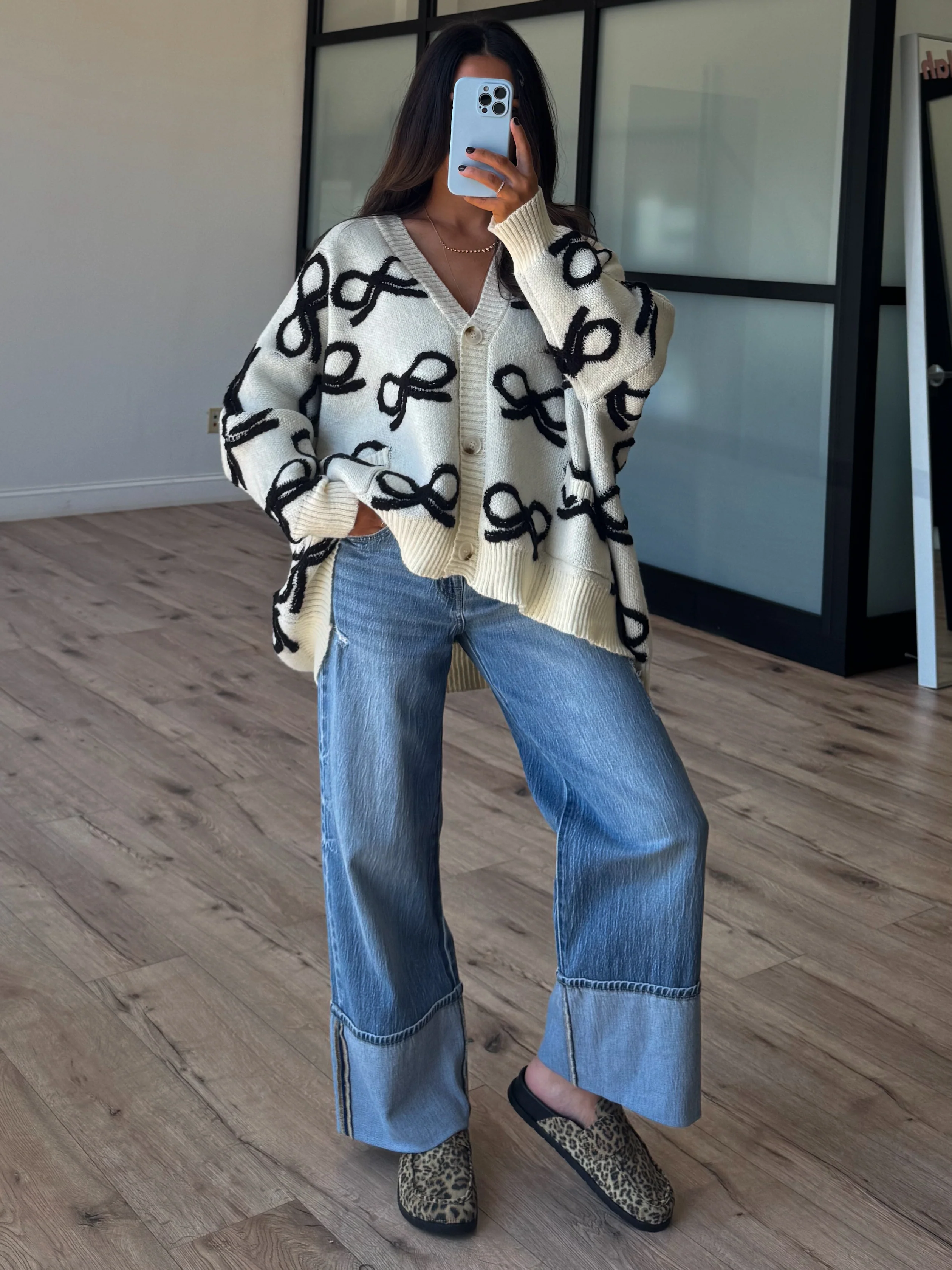 Your Turn Cuffed Jeans - Image 3